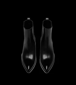 BURNISHED LEATHER CHELSEA BOOT
