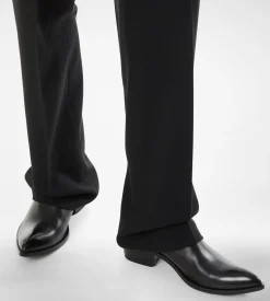 BURNISHED LEATHER CHELSEA BOOT