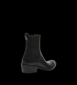 BURNISHED LEATHER CHELSEA BOOT