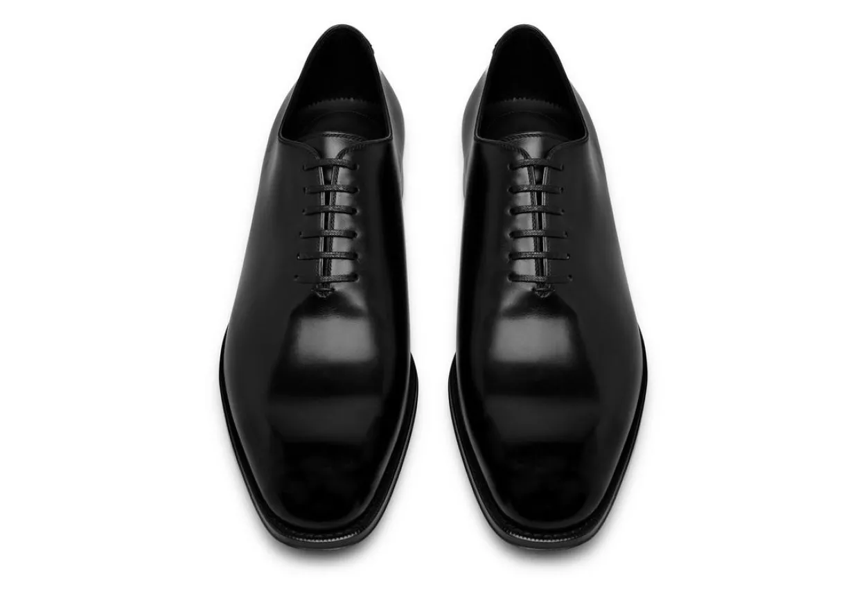 BURNISHED LEATHER CLAYDON LACE UP