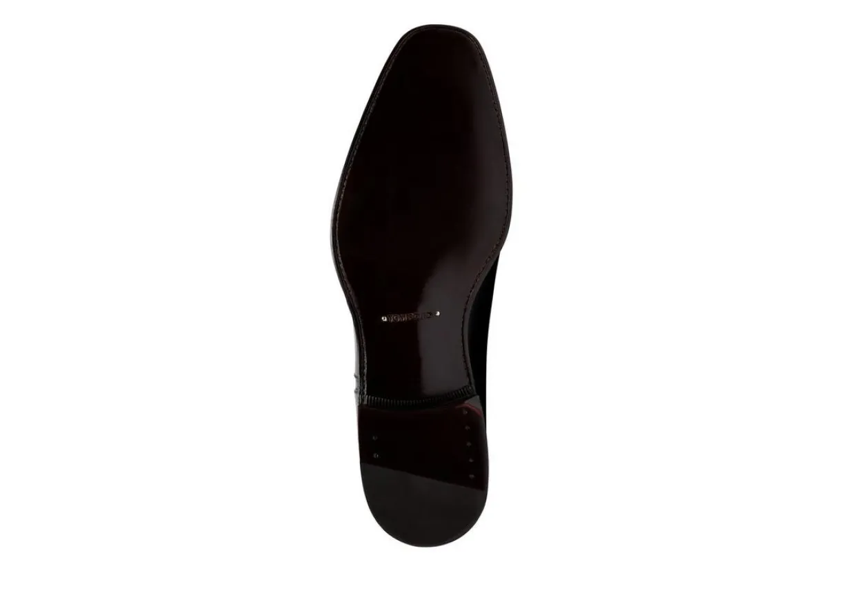 BURNISHED LEATHER CLAYDON LACE UP
