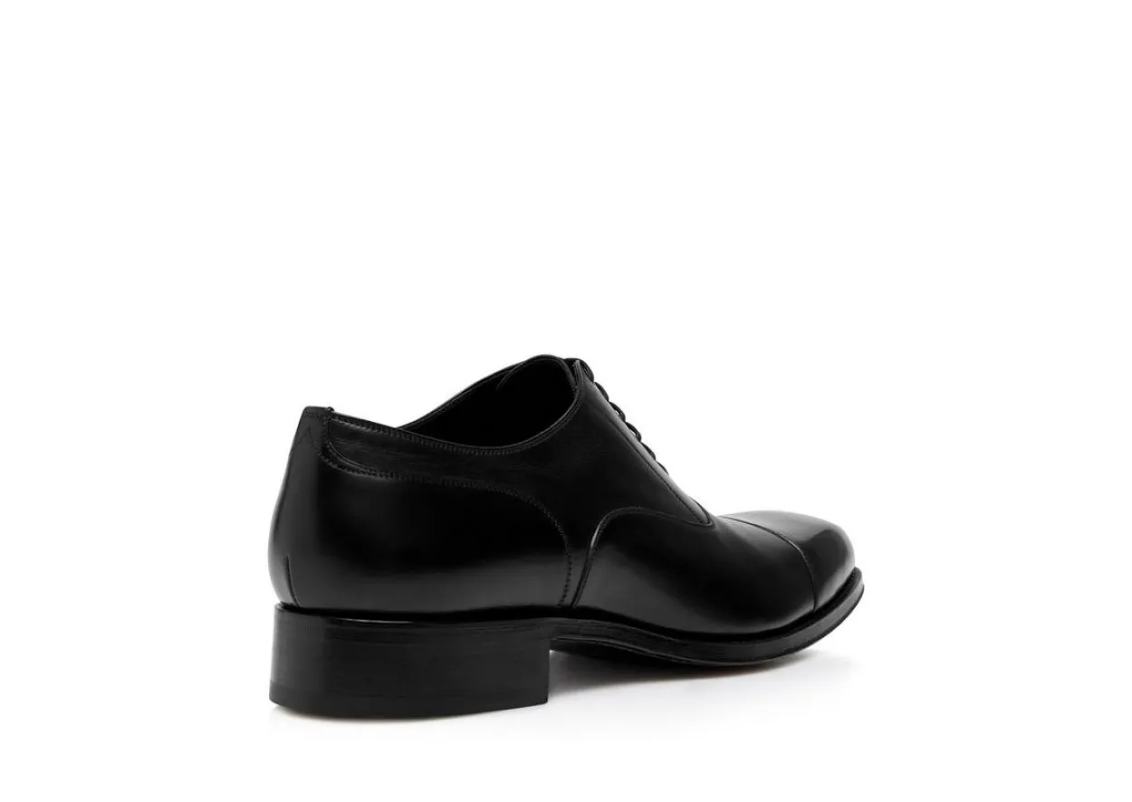 BURNISHED LEATHER CLAYDON LACE UP