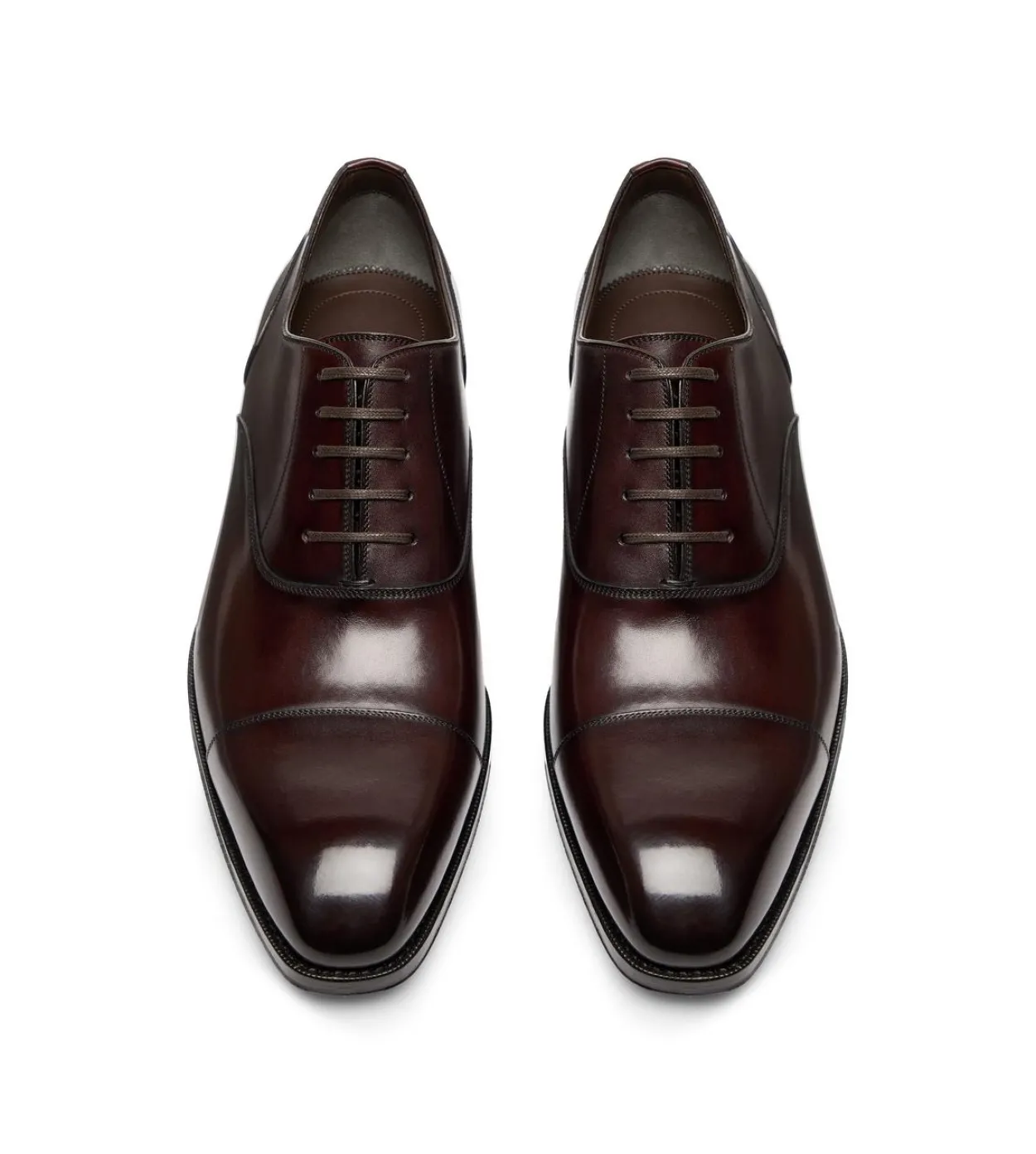 BURNISHED LEATHER ELKAN LACE UP