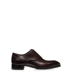 BURNISHED LEATHER ELKAN LACE UP