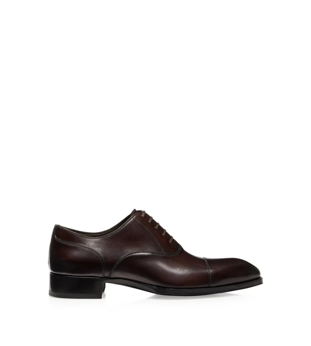 BURNISHED LEATHER ELKAN LACE UP
