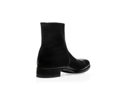 BURNISHED LEATHER ELKAN ZIP BOOT