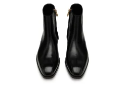 BURNISHED LEATHER ELKAN ZIP BOOT