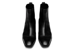 BURNISHED LEATHER GIANNI ANKLE BOOT