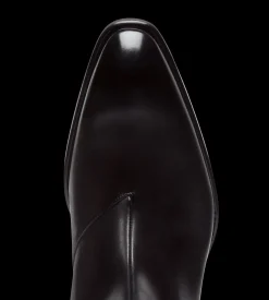 BURNISHED LEATHER VINCENT BOOT
