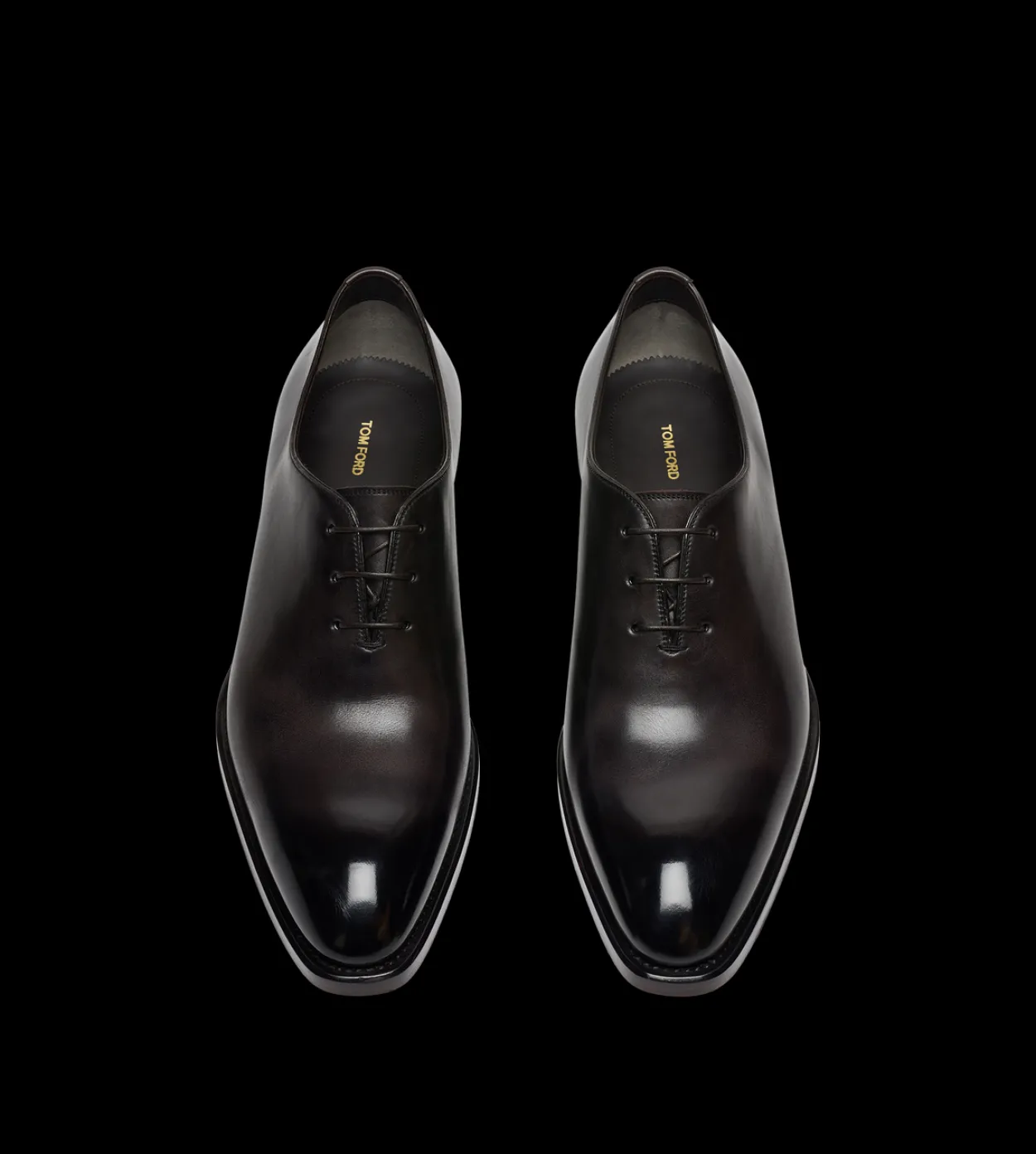 BURNISHED LEATHER WHOLE CUT LACE UP