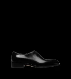 BURNISHED LEATHER WHOLECUT LACE UP