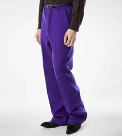 CASHMERE DOUBLE SPLITTABLE TWILL PANT