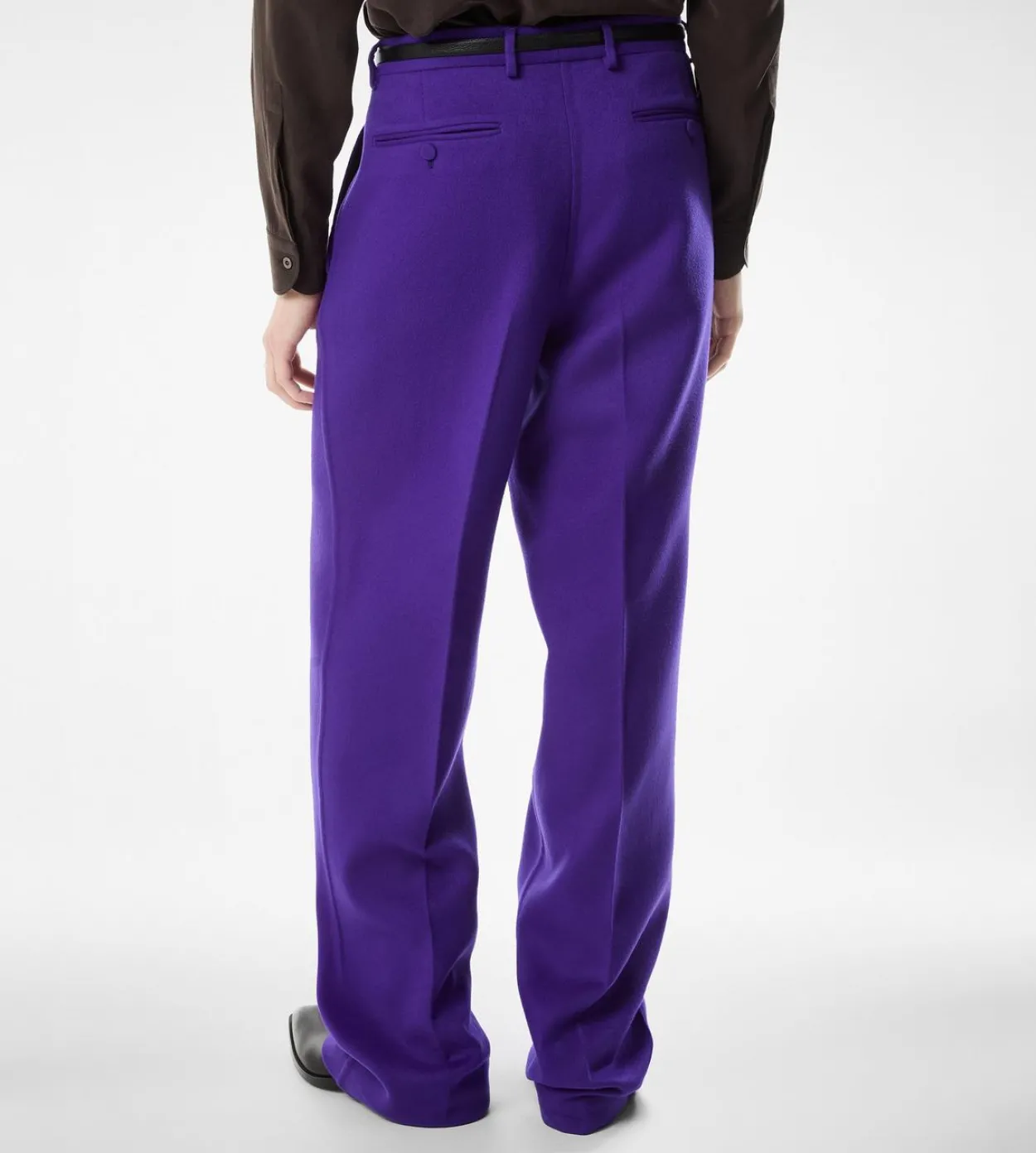 CASHMERE DOUBLE SPLITTABLE TWILL PANT