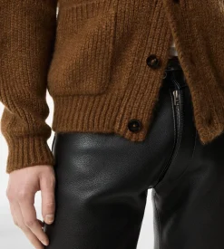 CASHMERE SHAWL COLLAR CARDIGAN