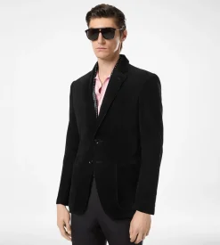 CASHMERE SUEDE SARTORIAL BLAZER