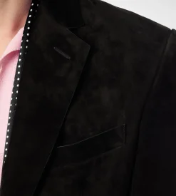 CASHMERE SUEDE SARTORIAL BLAZER