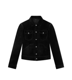 CASHMERE SUEDE WESTERN JACKET