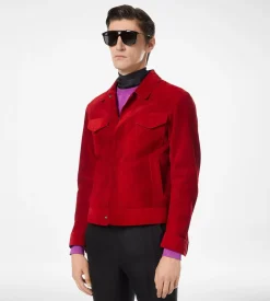 CASHMERE SUEDE WESTERN JACKET