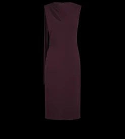 COCKTAIL DRESS WITH CUT OUT AND SCARF DETAIL