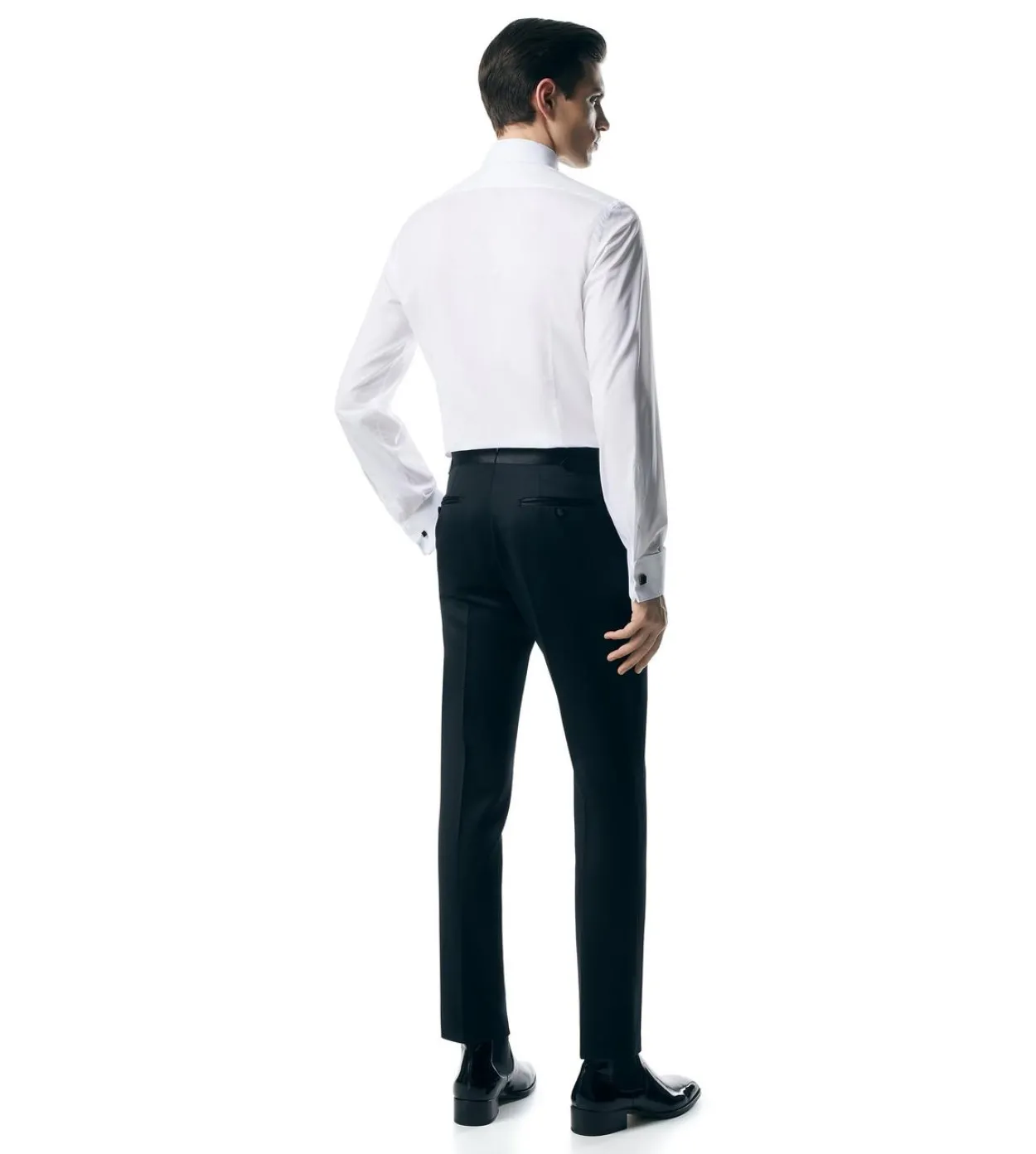 COCKTAIL VOILE SLIM FIT EVENING SHIRT