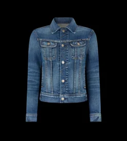 COMFORT STONE WASHED DENIM JACKET