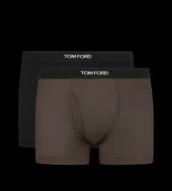 COTTON BOXER BRIEFS TWO PACK