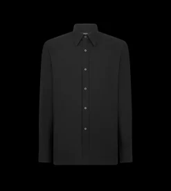 COTTON CASHMERE FLUID FIT SHIRT