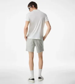COTTON CASHMERE SHORT SLEEVE POLO