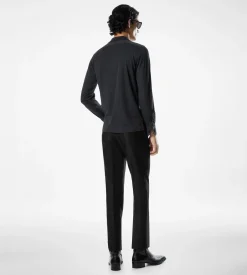 COTTON CASHMERE SILK POLO