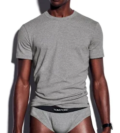 COTTON CREWNECK T-SHIRT