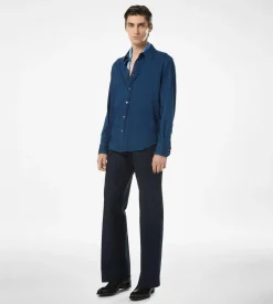 COTTON INDIGO SHIRT