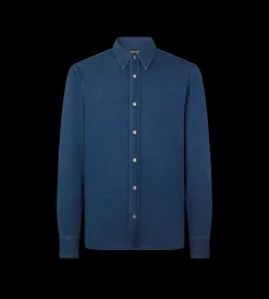 COTTON INDIGO SHIRT