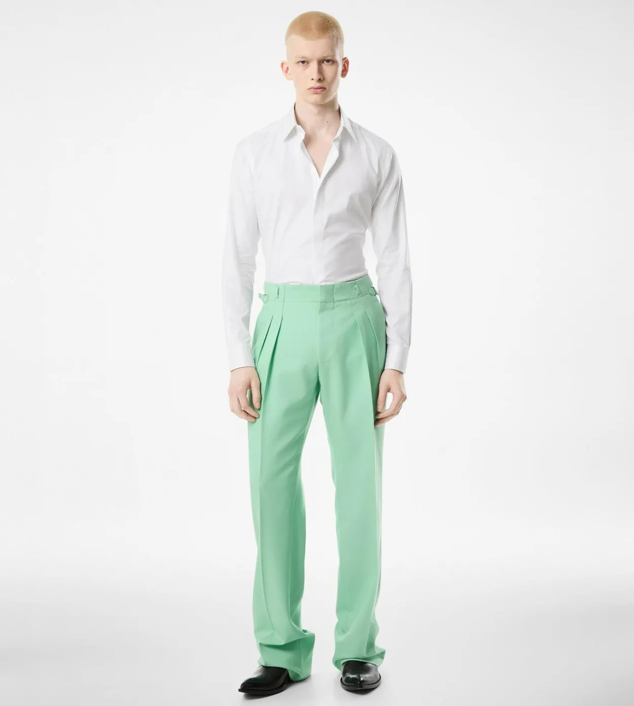 COTTON SILK CLASSIC FIT SHIRT