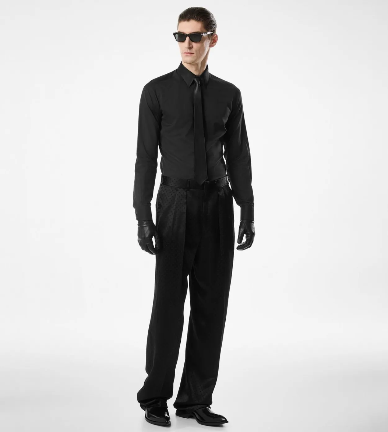COTTON SILK CLASSIC FIT SHIRT