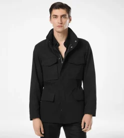 COTTON SILK REPS FIELD JACKET