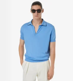 COTTON SILK TIPPING POLO