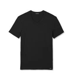 COTTON V-NECK T-SHIRT
