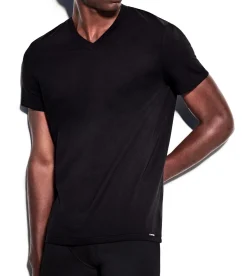 COTTON V-NECK T-SHIRT
