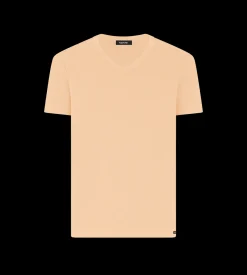 COTTON V-NECK T-SHIRT