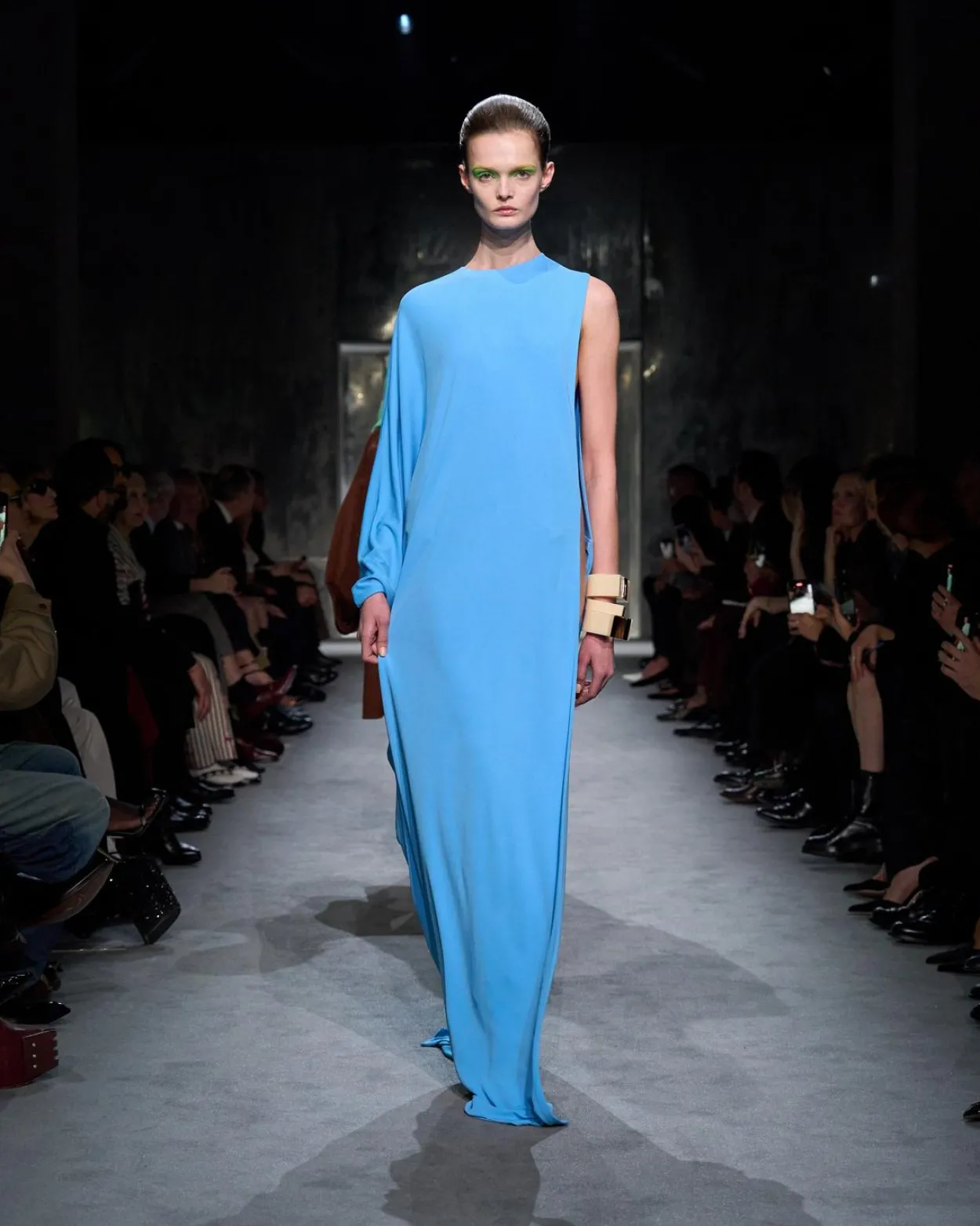CREPE JERSEY EVENING DRESS