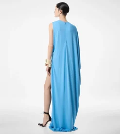 CREPE JERSEY EVENING DRESS