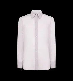 CREPE SATIN SLIM FIT SHIRT