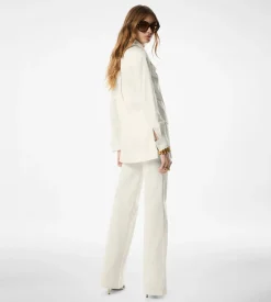 DENIM WIDE FLARE PANTS