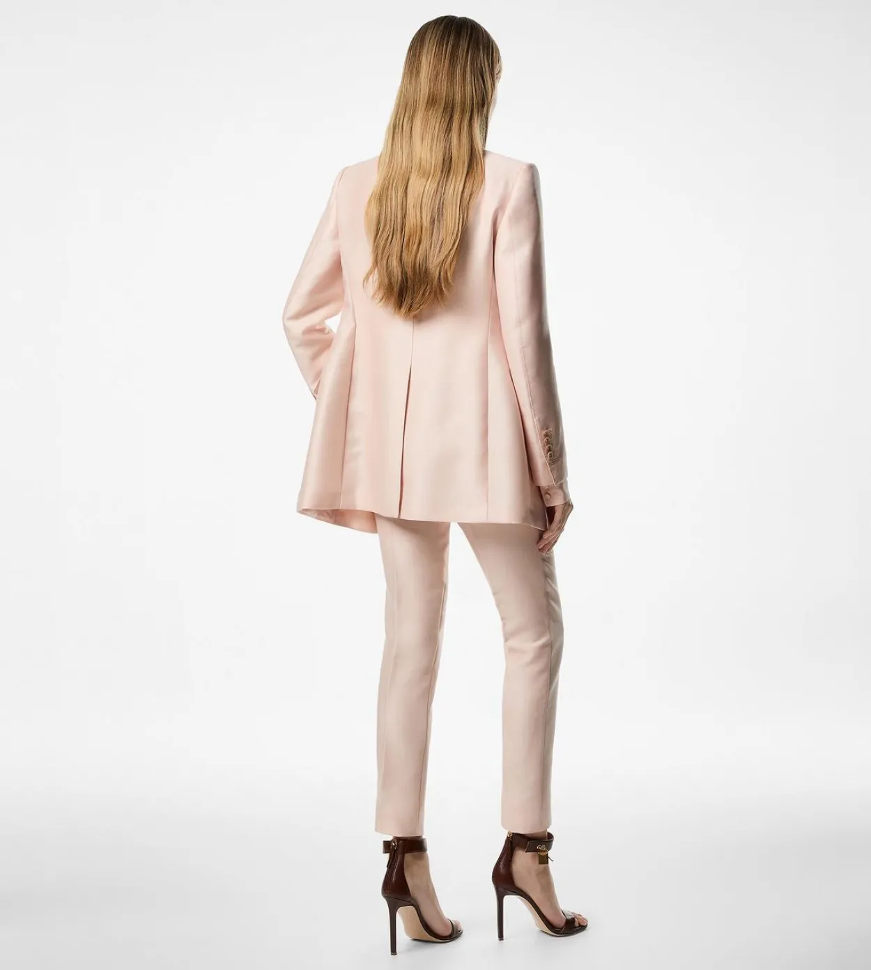 DOUBLE BREASTED PEAK LAPEL JACKET