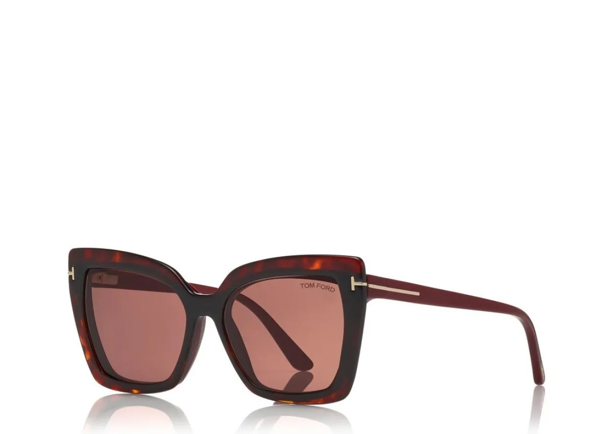 DOUBLE CLIP ON BLUE BLOCK OPTICALS