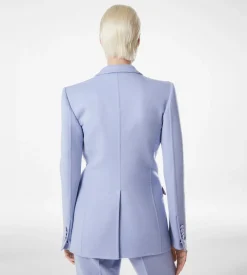 DOUBLE FACE LIGHT WOOL SINGLE BREASTED JACKET