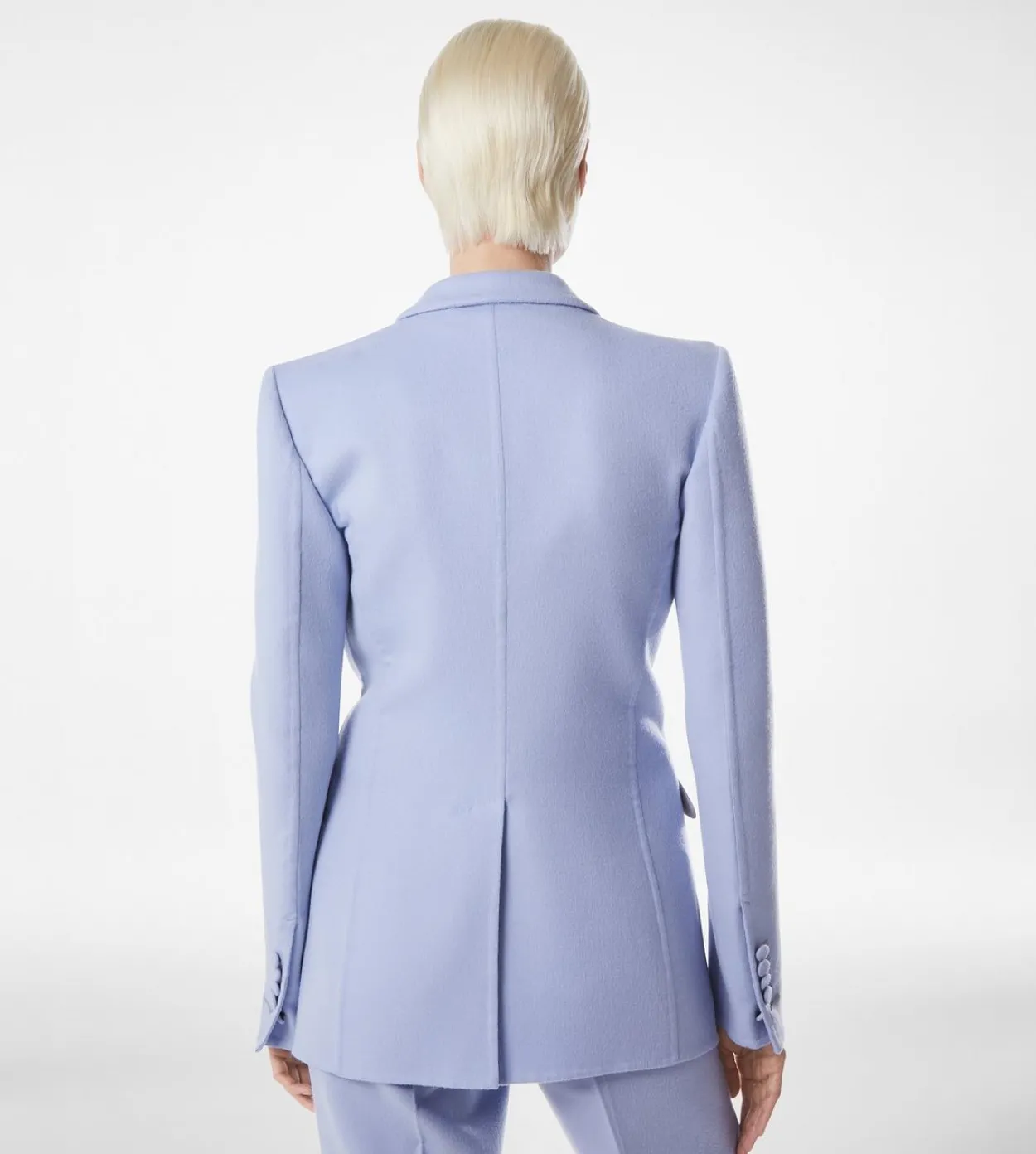 DOUBLE FACE LIGHT WOOL SINGLE BREASTED JACKET