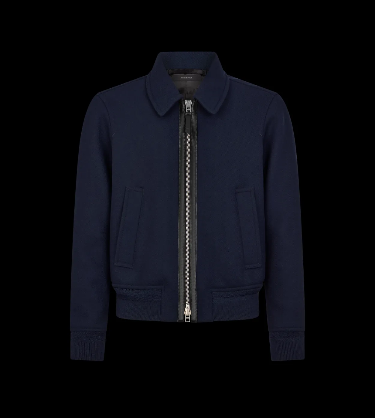 DOUBLE FACE TWILL COLLAR BLOUSON