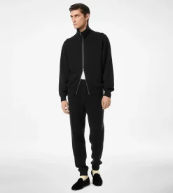 DOUBLE FACE WOOL JOGGERS