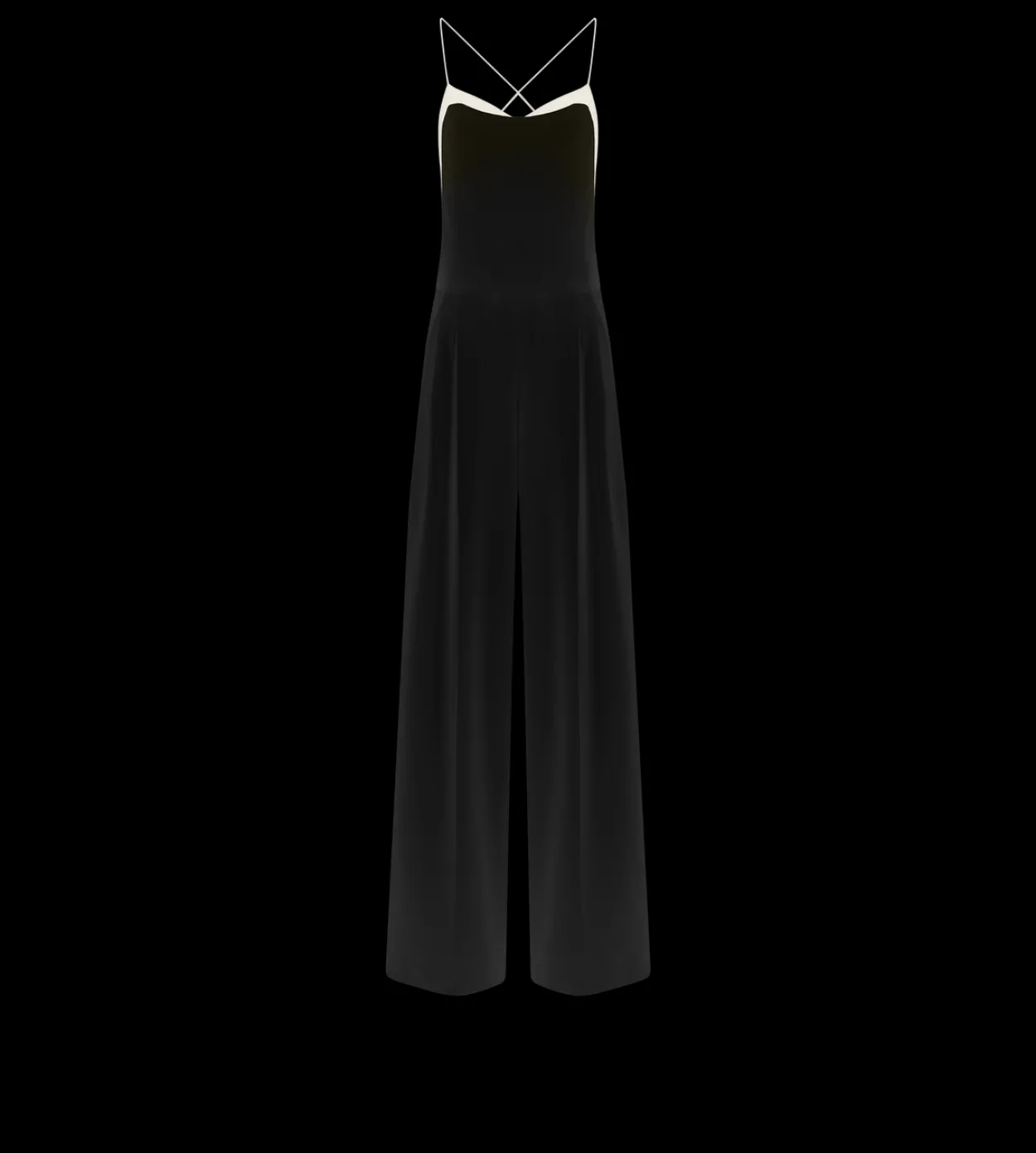DOUBLE GEORGETTE STRETCH CAMISOLE JUMPSUIT